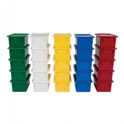 Image of Storage Bins with Lids - Set of 5