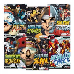 Sports Illustrated Kids: Action Packed Graphic Novels Level K- Set of 5