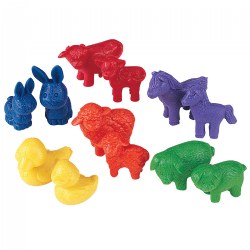 Big and Small Farm® Animal Counters - 72 Pieces