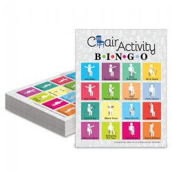 Chair Activity Bingo Game