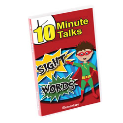 10 Minute Talks: Sight Words to the RESCUE