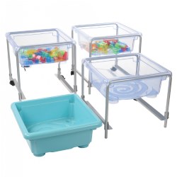 crate and kids water table