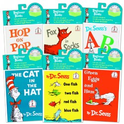 Dr. Seuss Books and Audio CDs - Set of 6