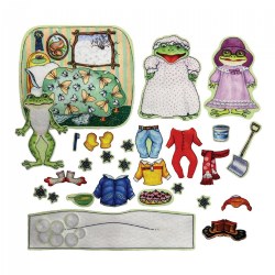 Freddy Frog Soft Felt Set - 14 pieces