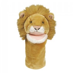 Image of Plush Bigmouth Lion Hand Puppets