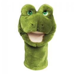 Plush Bigmouth Frog Hand Puppets