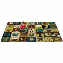 Nature Alphabet Blocks Carpets