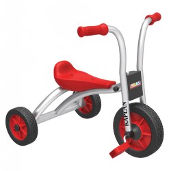 Kaplan Pedal Trike - Red/Silver - Single