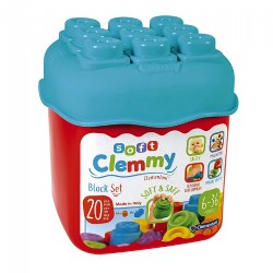 Baby Soft Clemmy® Block Set - 20 Pieces