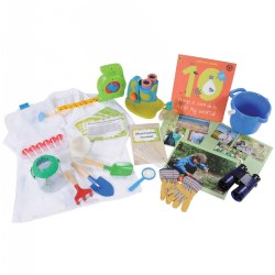 3 years & up. Children will learn to observe, study, and protect the environment with the environmental scientist STEM kit. Multiple hands-on experiments and learning activities are included, along with all the necessary materials. Children will be inspired to test water samples, collect a variety of nature samples, study pollution, and more. A variety of air, water, and land experiences are suggested on the included challenge cards. Additional tips, facts, and interactive topics are suggested on the literacy cards. The learning continues with an environmental scientist book and two song downloads.