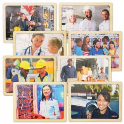 Career Puzzle Set - Set of 8