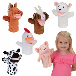 Farm Animal Puppets - Set of 6