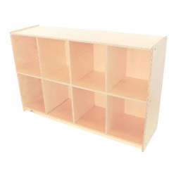 Image of 8 Section Low Backpack Cubby