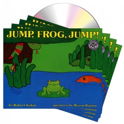 Jump, Frog, Jump - 4 Paperback Copies and an Audio CD