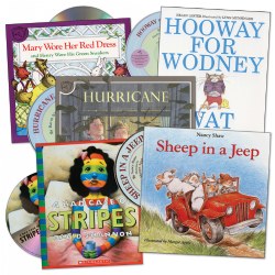 Just Imagine Book and CD Set for Imagination and Listening - Set of 5