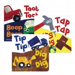 Vehicle and Construction Board Books - Set of 3