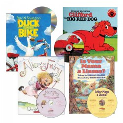 Read-Aloud Books and CDs - Set of 4