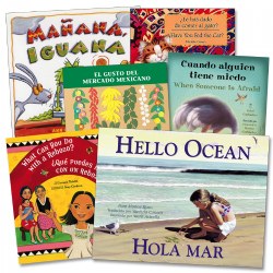 Bilingual Children's Paperback Books for Language Development - Set of 6