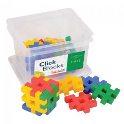 Click Blocks Manipulative Set - 24 Pieces