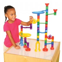 Transparent Marble Run