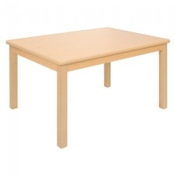 Image of Carolina Laminate 30" x 36" Rectangle Table in Varied Heights - Seats 4