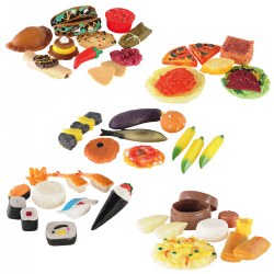 Life-Size Pretend Play International Food Collection