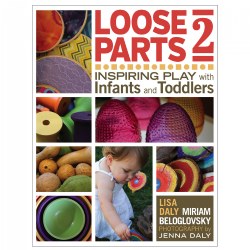 This follow-up to the wildly popular "Loose Parts: Inspiring Play in Young Children" brings the fun of found objects to infants and toddlers. A variety of new and innovative loose parts ideas are paired with beautiful photography to inspire safe loose parts play in your infant toddler environment. Learn about the safety considerations of each age group and how to appropriately select materials for your children. Captivating classroom stories and proven science, provide the context for how this style of play supports children's development and learning. Because the possibilities are endless, each child can use the materials appropriate for their developmental level and safely explore their world. Age focus: 0 - 3. Paperback. 272 pages.