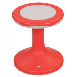 K'Motion Flexible Seating Stool - 15" Red
