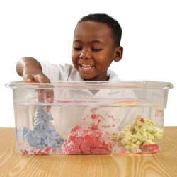 Super Space Sand for Sensory Learning and Exploration - Primary Colors Pack