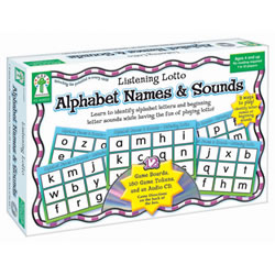 Listening Lotto: Alphabet Names & Sounds