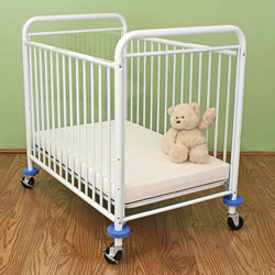 Metal Compact Crib