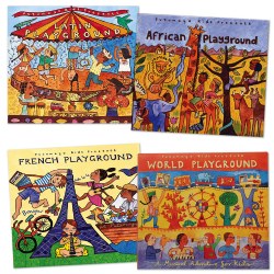 Putumayo Kids Global CD Collection (Set of 4)