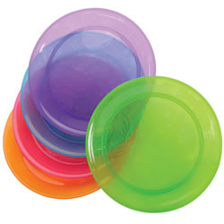 Colorful Plates and Bowls (Set of 10 bowls and 10 plates)