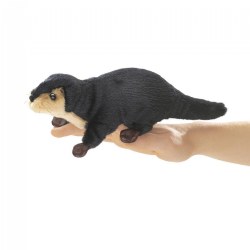 Image of Mini River Otter Finger Puppet