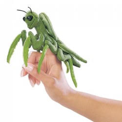 Image of Mini Praying Mantis Finger Puppet