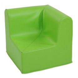 Image of Child Size Corner Chair - Green