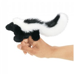 Image of Mini Skunk Finger Puppet