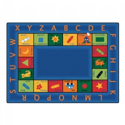 Image of Bilingual Circletime Rug - 8'4" x 11'8" Rectangle