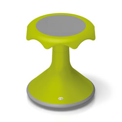 Hokki Stool Flexible Ergonomic Seating - 15" Light Green