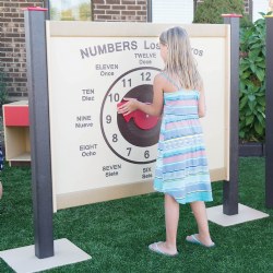Numbers/Clock Panel - In-Ground Mount