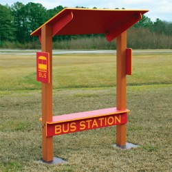 Image of Bus Station Bench