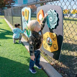 Image of Spin & See Activity Fence Mount