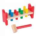 Pound-A-Peg Wooden Hammer Bench