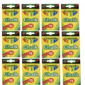 Thumbnail Image of Crayola® 12-Pack Assorted Color Chalk - 12 boxes