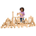 Unit Blocks - Basic Classroom Set III - 307 Pieces - 28 shapes