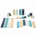 Tegu Blues Magnetic Wooden Blocks - 24 Pieces