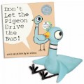 The Pigeon Plush Soft Toy with Voice and Don't Let The Pigeon Drive The Bus Hardcover Book