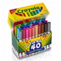 Crayola® 40-Count Broad-line Washable Markers - Single Box