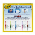 Alternate Image #3 of Crayola® 40-Count Broad-line Washable Markers - Single Box