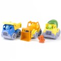 Eco-Friendly Construction Trucks Set - Set of 3